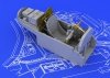 Eduard 648259 P-38J cockpit ACADEMY 1/48